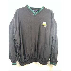 Vintage 90s South Park Woodlake Pullover Promo Jacket Black W/Pockets Mens Med